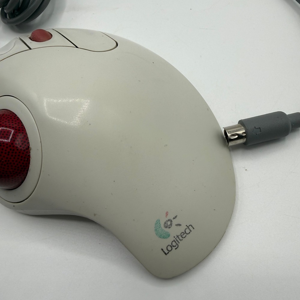 Logitech TrackMan Marble+ T-CL13 & Cordless Wheel T-RA18 Mice Parts Repair Lot - Picture 4 of 6